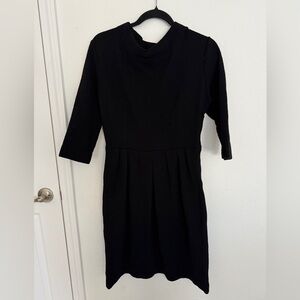 Vintage Kimberly Women’s  100% Wool LBD Black Dress 70s Union Tag Sz 16